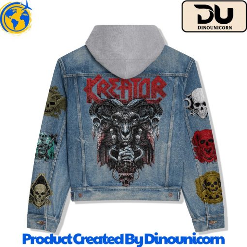 Kreator Hooded Denim Jacket