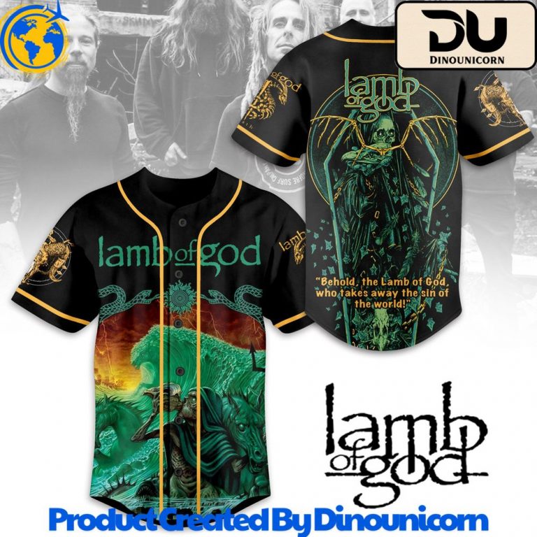 Lamb Of God Baseball Jersey