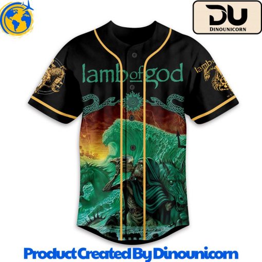 Lamb Of God Baseball Jersey