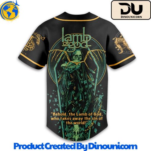 Lamb Of God Baseball Jersey