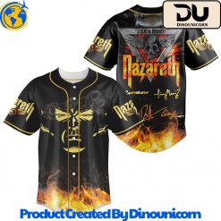 Nazareth Rock Band Baseball Jersey