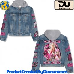 Nicki Minaj Hooded Denim Jacket