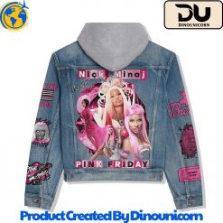 Nicki Minaj Hooded Denim Jacket