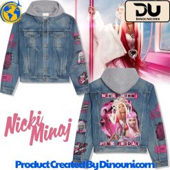 Nicki Minaj Hooded Denim Jacket