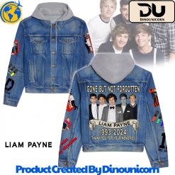 One Direction and Liam Payne Hooded Denim Jacket