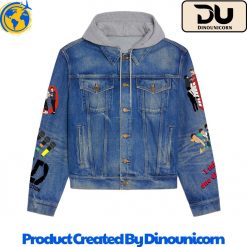 One Direction and Liam Payne Hooded Denim Jacket