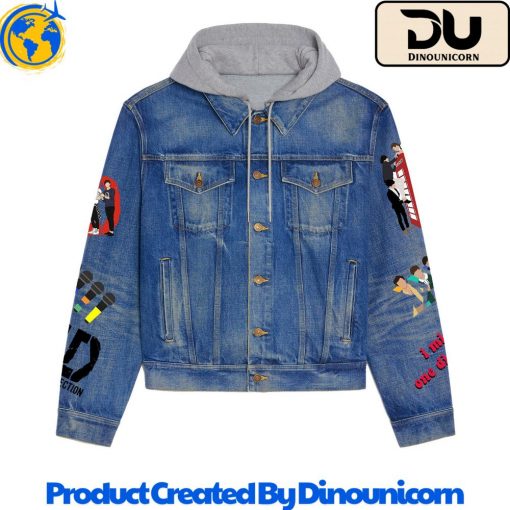 One Direction and Liam Payne Hooded Denim Jacket