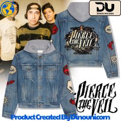 Pierce The Veil Hooded Denim Jacket