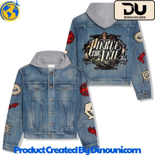 Pierce The Veil Hooded Denim Jacket