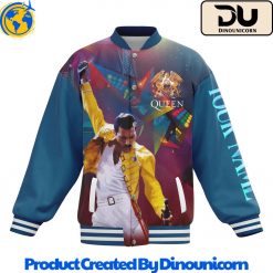 Queen Rock Band Baseball Jacket