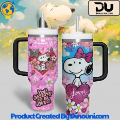 Snoopy Happy Valentine’s Day Stanley Tumbler Cup