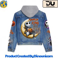 The Nightmare Before Christmas Hooded Denim Jacket