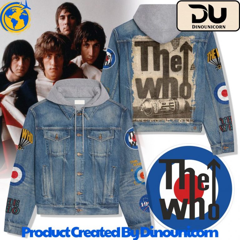 The Who Hooded Denim Jacket