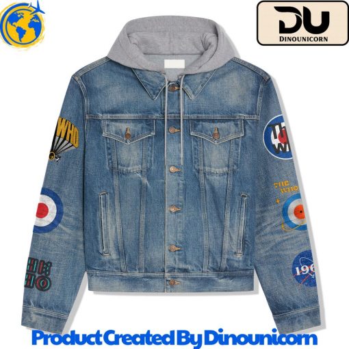 The Who Hooded Denim Jacket