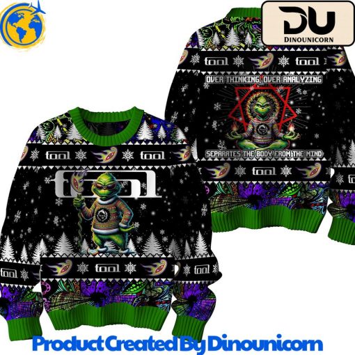 Tool x The Grinch Ugly Sweater