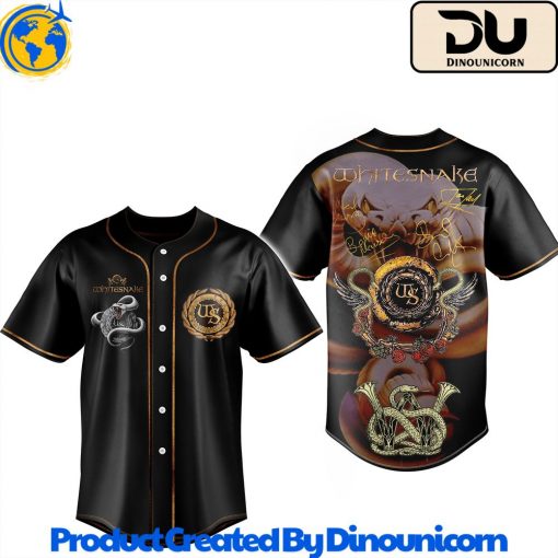 Whitesnake Baseball Jersey