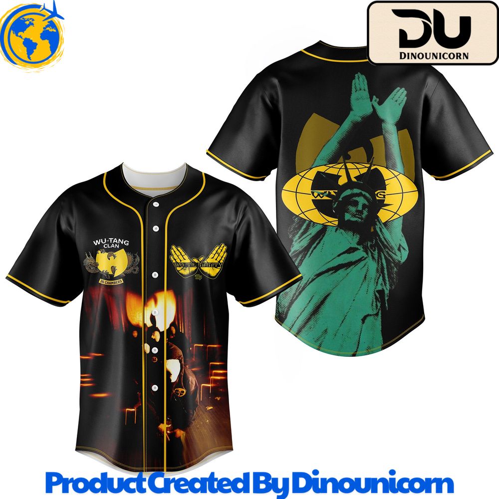 Wu-Tang Clan Baseball Jersey Wu-Tang Clan Baseball Jersey