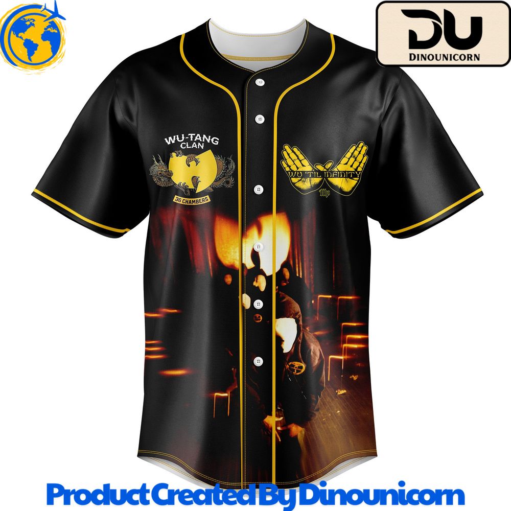 Wu-Tang Clan Baseball Jersey Wu-Tang Clan Baseball Jersey