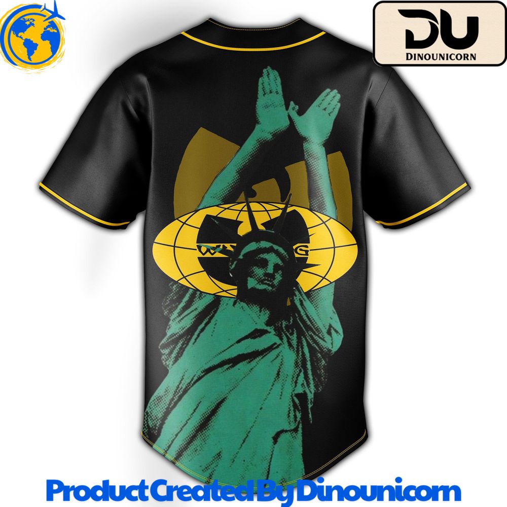Wu-Tang Clan Baseball Jersey Wu-Tang Clan Baseball Jersey