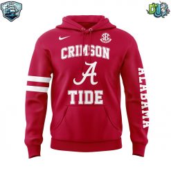 Alabama Crimson Tide Mens Basketball New Threads Same Identity Hoodie