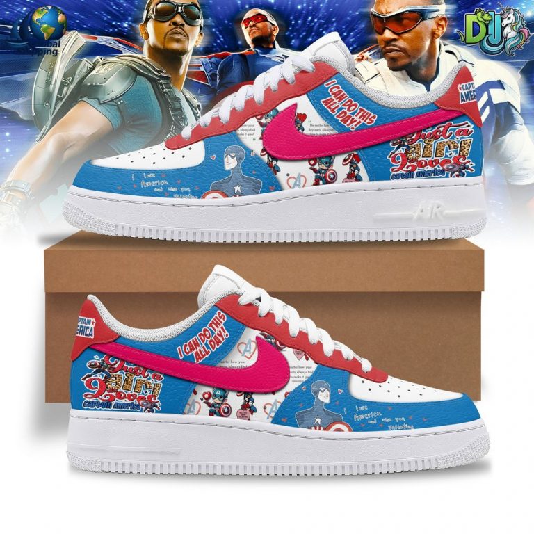 Captain America Air Force 1 Sneaker