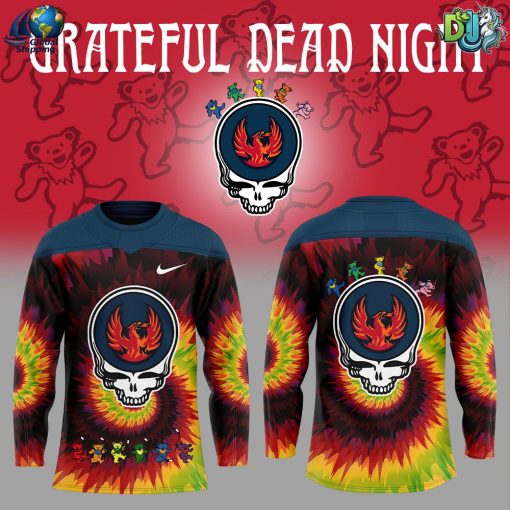 Coachella Valley Firebirds Grateful Dead Night Hockey Jersey