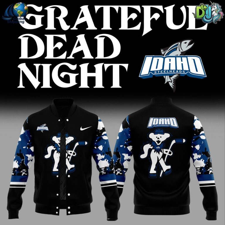 Idaho Steelheads Grateful Dead Baseball Jacket