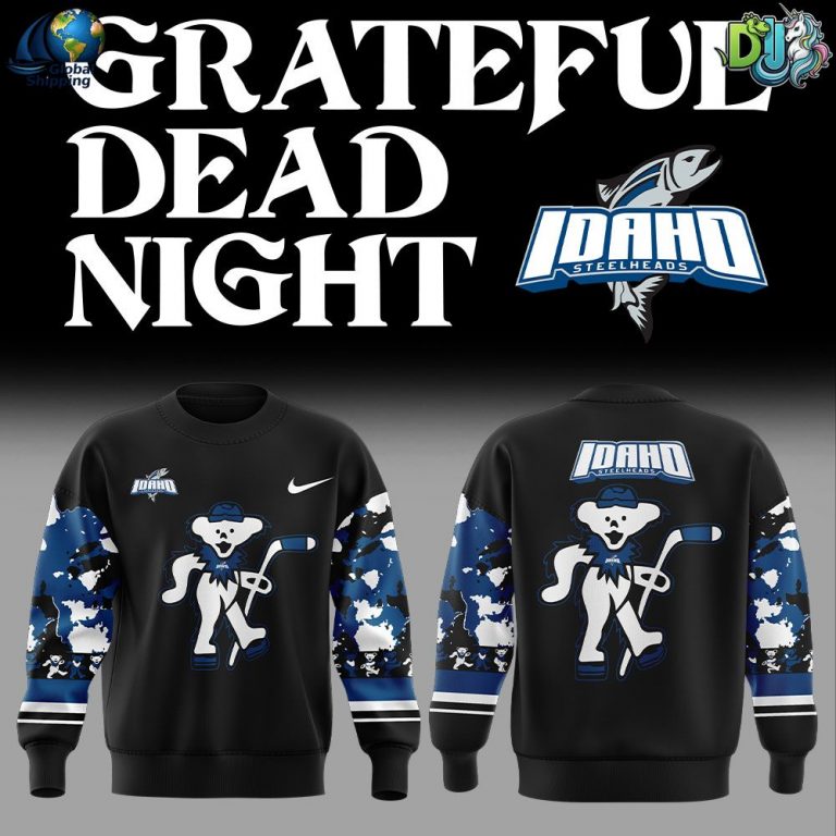 Idaho Steelheads Grateful Dead Sweatshirt