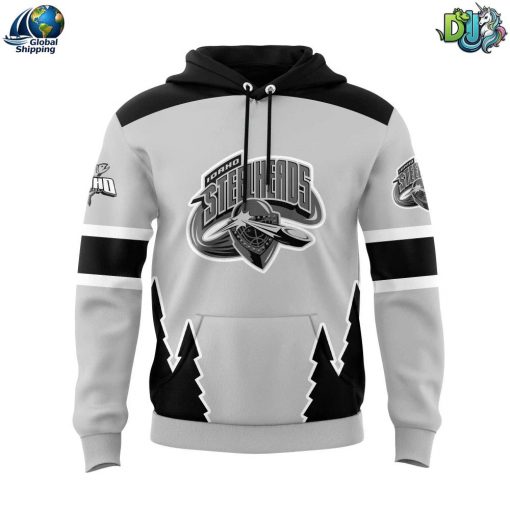 Idaho Steelheads Poly Grey Hoodie