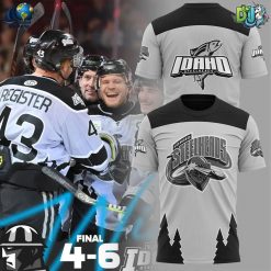 Idaho Steelheads Poly Grey TShirt