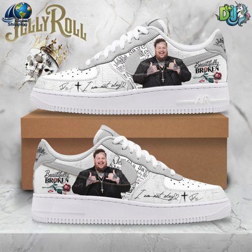 Jelly Roll-Beautifully Broken Air Force 1 Sneaker