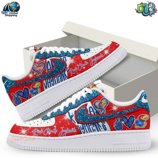 Kansas Jayhawks Air Force 1 Sneaker