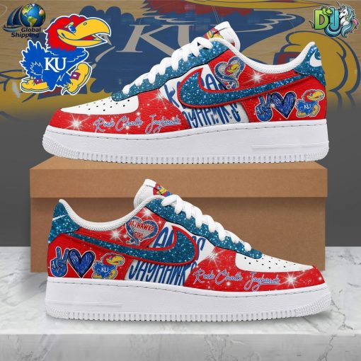 Kansas Jayhawks Air Force 1 Sneaker