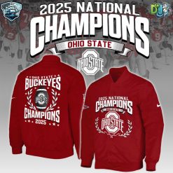 Ohio State Buckeyes Football NCAA National Champions Baseball Jacket