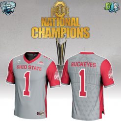 Ohio State Buckeyes Football NCAA National Champions Football Jersey