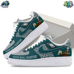 Philadelphia Eagles NFL Super Bowl Champions Air Force 1 Sneaker