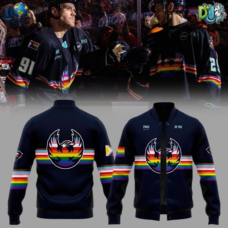 Coachella Valley Firebirds PRIDE NIGHT Baseball Jacket