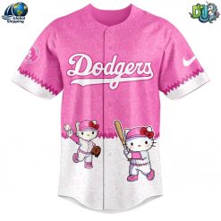 Los Angeles Dodgers MLB x Hello Kitty Baseball Jersey