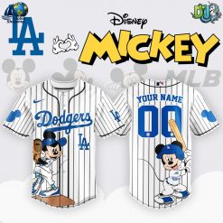 Los Angeles Dodgers MLB x Mickey Mouse Baseball Jersey