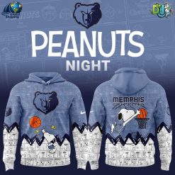 Memphis Grizzlies NBA 75th Anniversary of Peanuts Hoodie