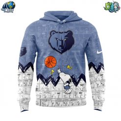 Memphis Grizzlies NBA 75th Anniversary of Peanuts Hoodie