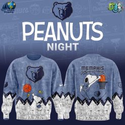 Memphis Grizzlies NBA 75th Anniversary of Peanuts Sweatshirt