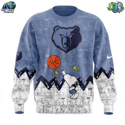 Memphis Grizzlies NBA 75th Anniversary of Peanuts Sweatshirt