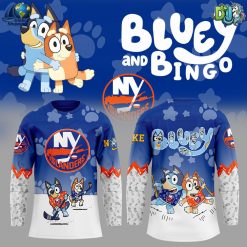 New York Islanders NHL Bluey and Bingo Hockey Jersey