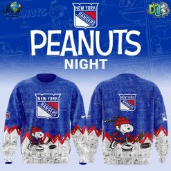 New York Rangers NHL Anniversary of Peanuts Sweatshirt