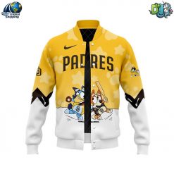 San Diego Padres MLB Bluey and Bingo Baseball Jacket