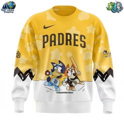 San Diego Padres MLB Bluey and Bingo Sweatshirt