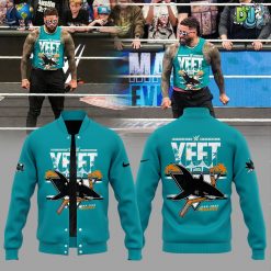 San Jose Sharks NHL Uceyjucey reppin’ the Teal Baseball Jacket