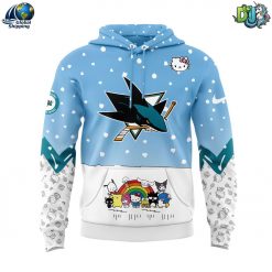 San Jose Sharks NHL x Hello Kitty Hoodie