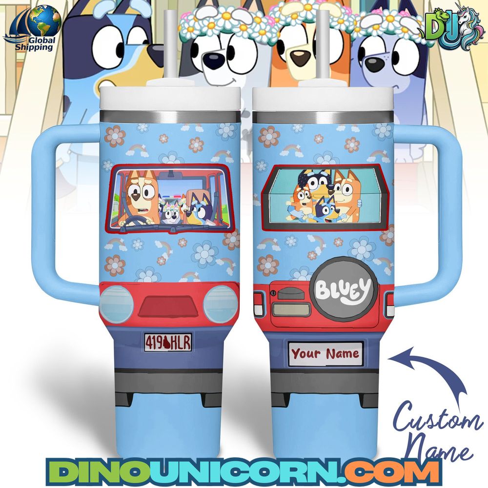 Bluey Stanley Tumbler Cup Bluey Stanley Tumbler Cup